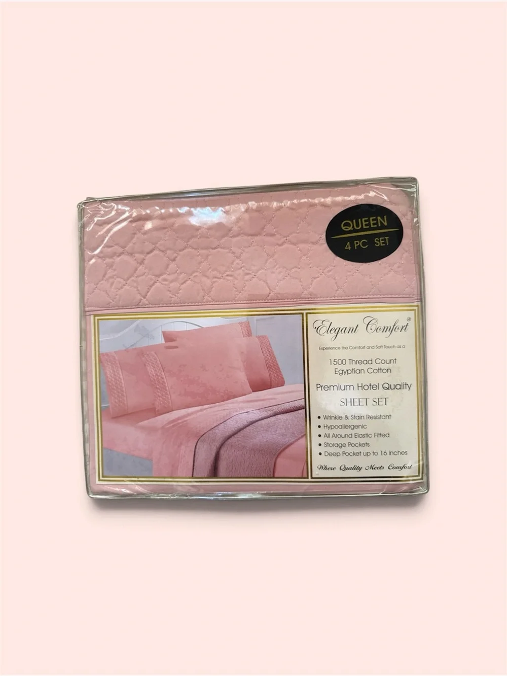 1500TC Egyptian Cotton Queen Sheet Set - White